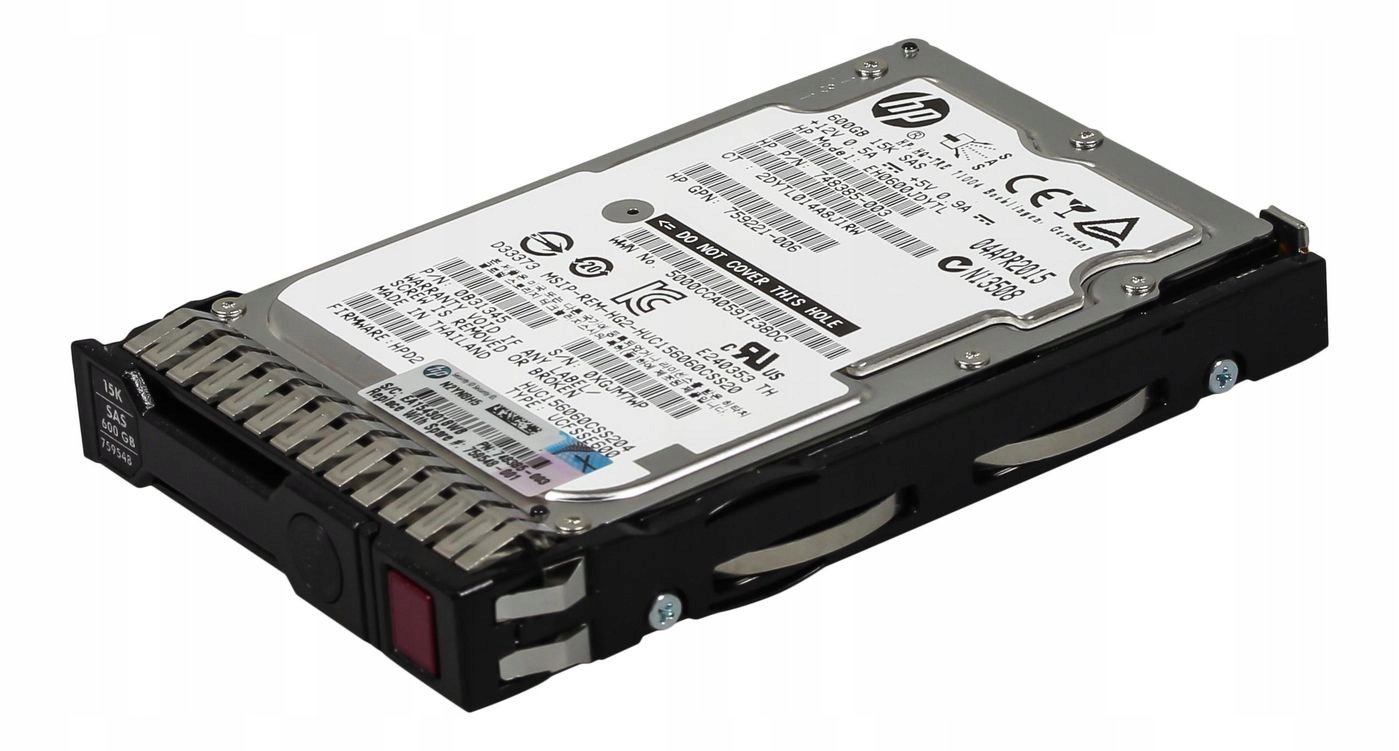 Packard Enterprise 600GB 12G Sas 15K