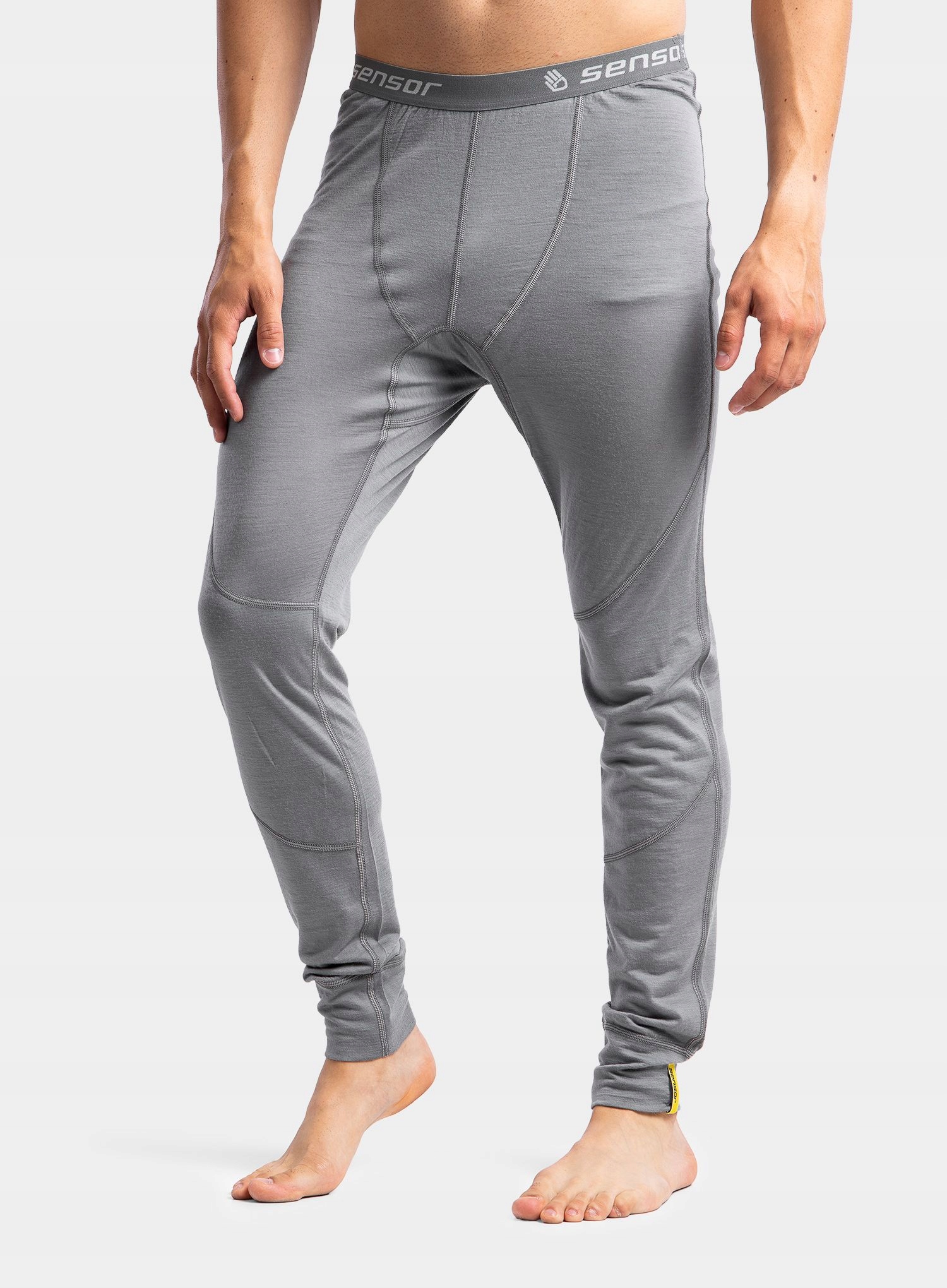 Termoaktivní legíny Sensor Merino Active Underpants šedá S