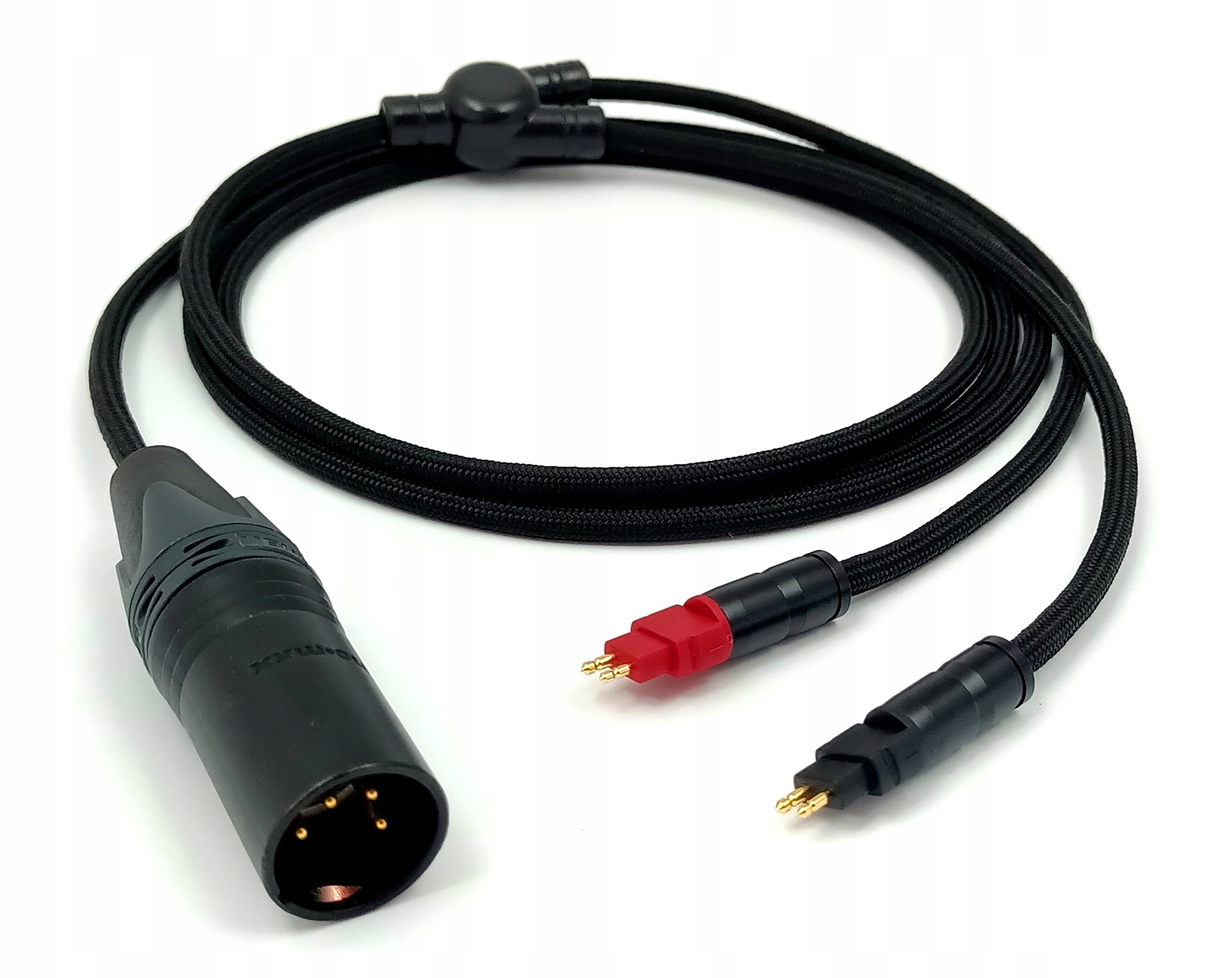 Ručně vyrobený vyvážený kabel pro sluchátka Sennheiser HD650 Xlr 4PIN