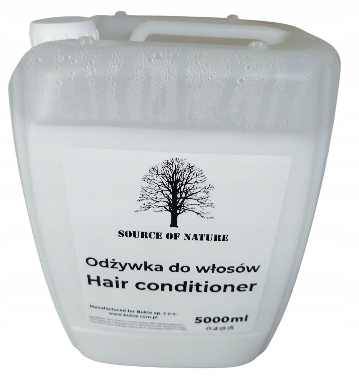 Kondicionér na vlasy 5000 ml hotel pro dávkovače Source of Nature