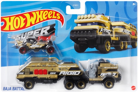 

Hot Wheels Ciężarówka Baja Battalion HMF91