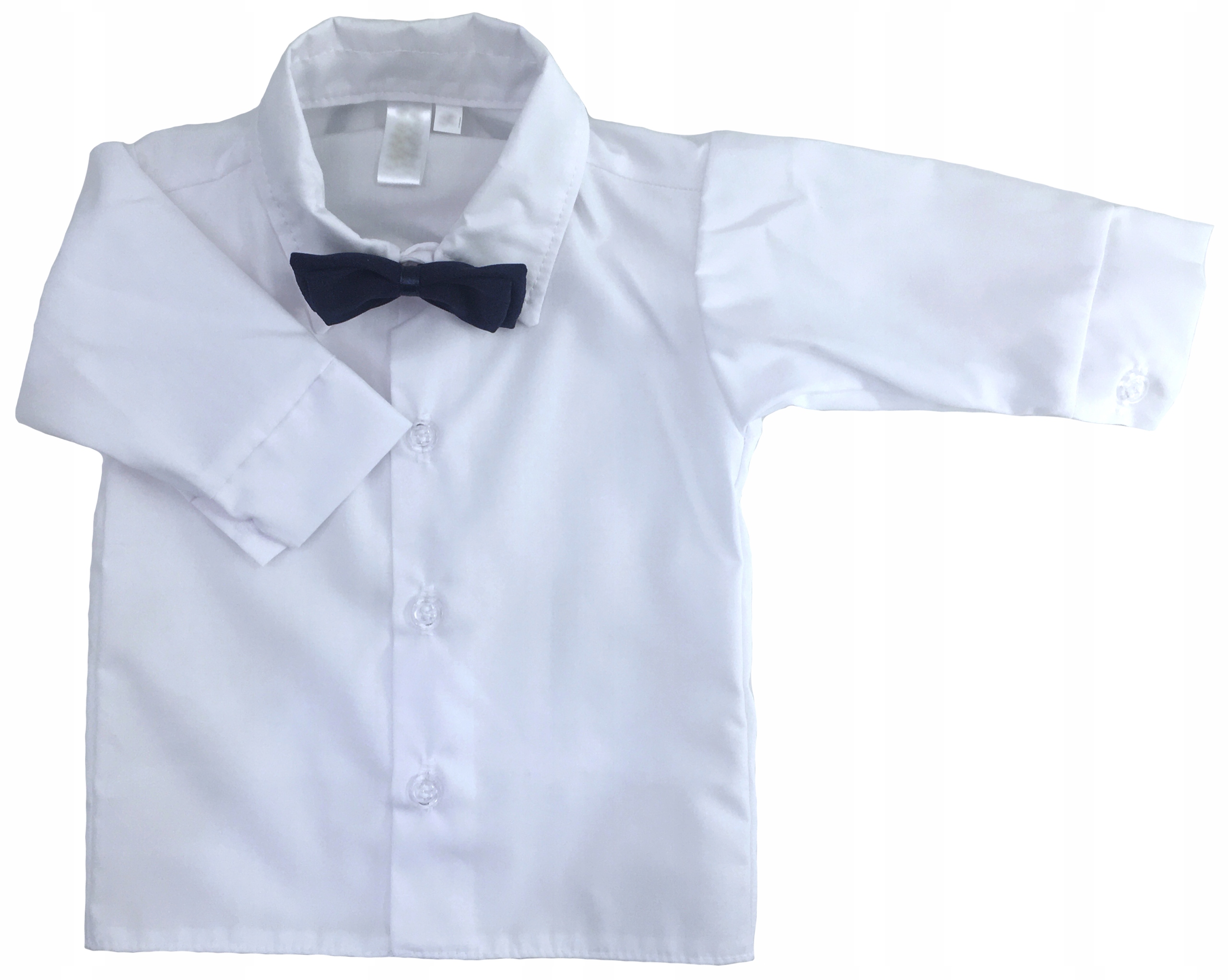 

Koszula wizytowa biała + granatowa Muszka 98 cm