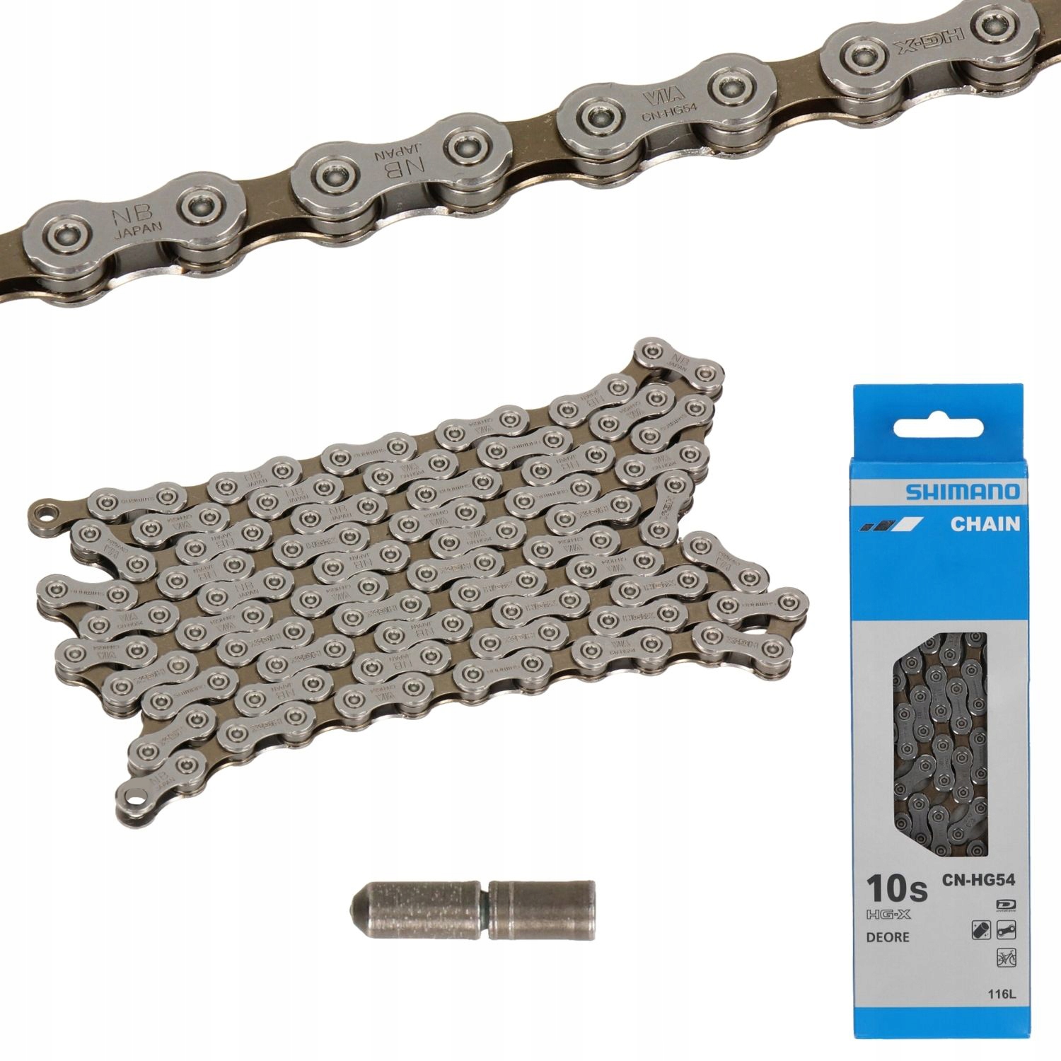 

Shimano CN-HG54 Łańcuch 10s Deore
