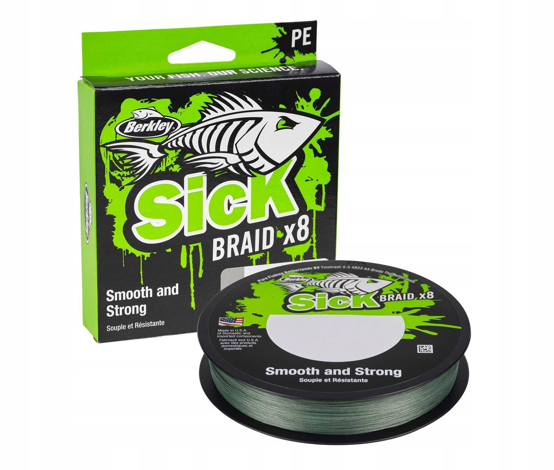 Berkley Sick BSKBFS8-MGRN Bk Sick Brd Mgrn 0.10 150M