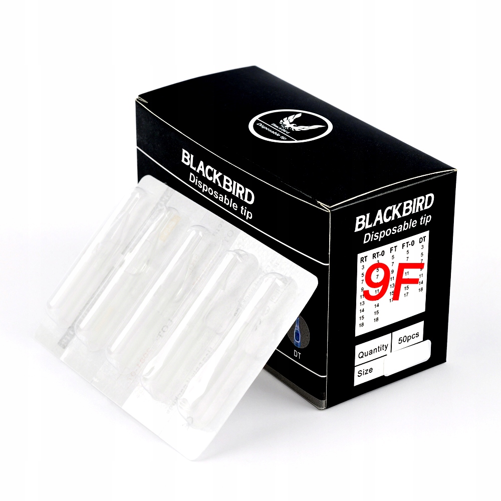 

9F 5x Black Bird Dzioby Płaskie Do Tatuażu Tatuaży