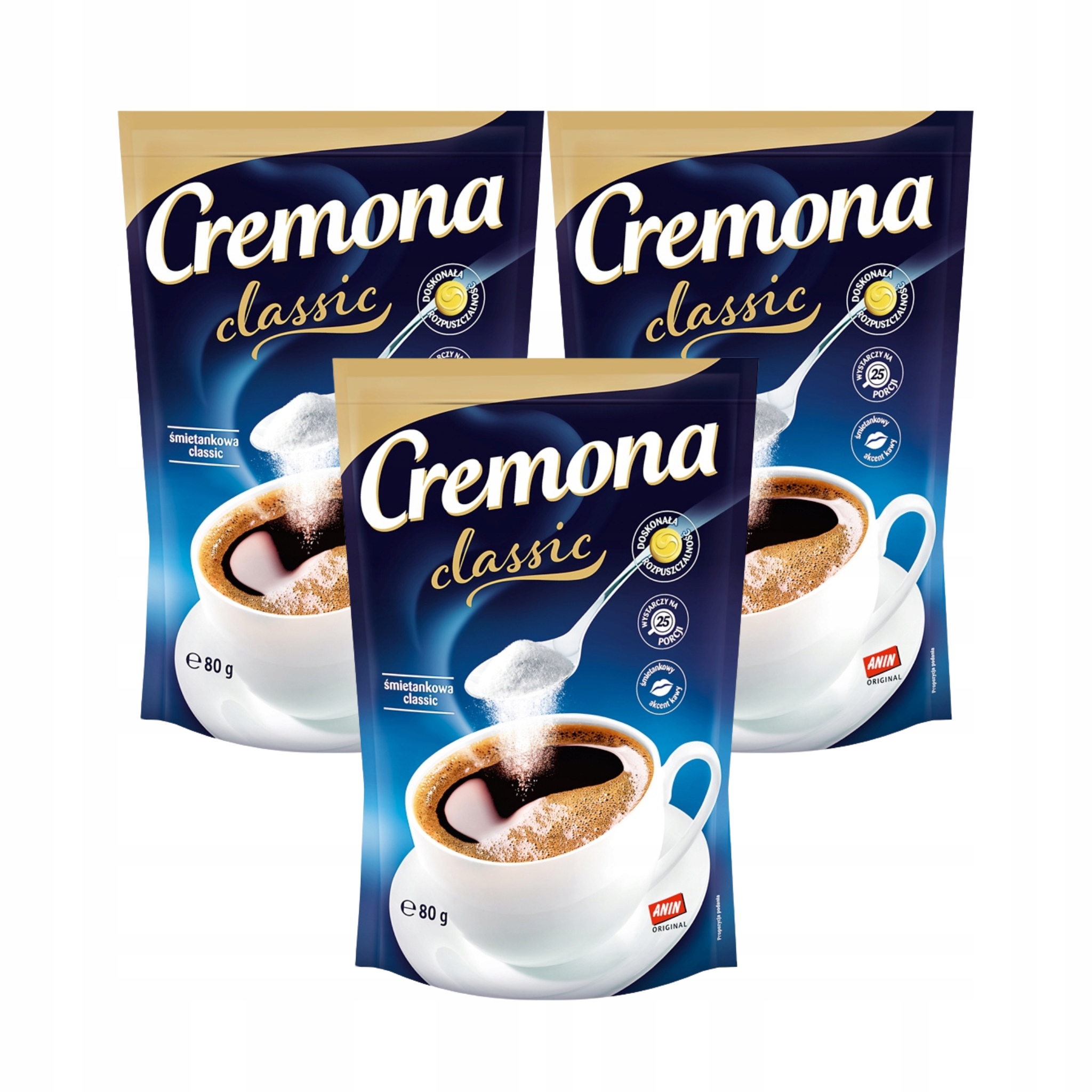 Zabielacz do kawy Cremona w proszku 80 g