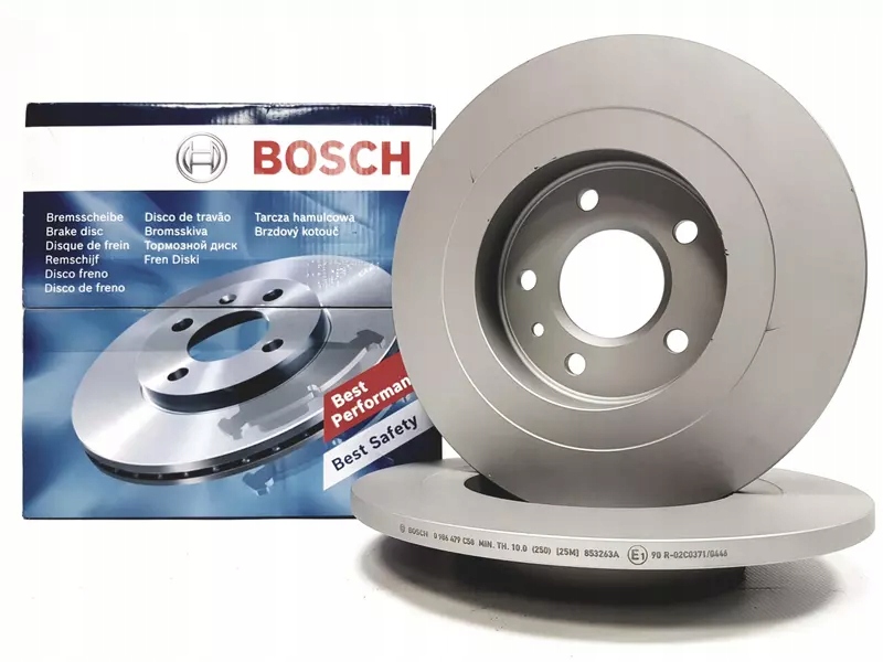BOSCH TARCZE+KLOCKI TYŁ OPEL ZAFIRA C 292MM Typ samochodu Samochody osobowe