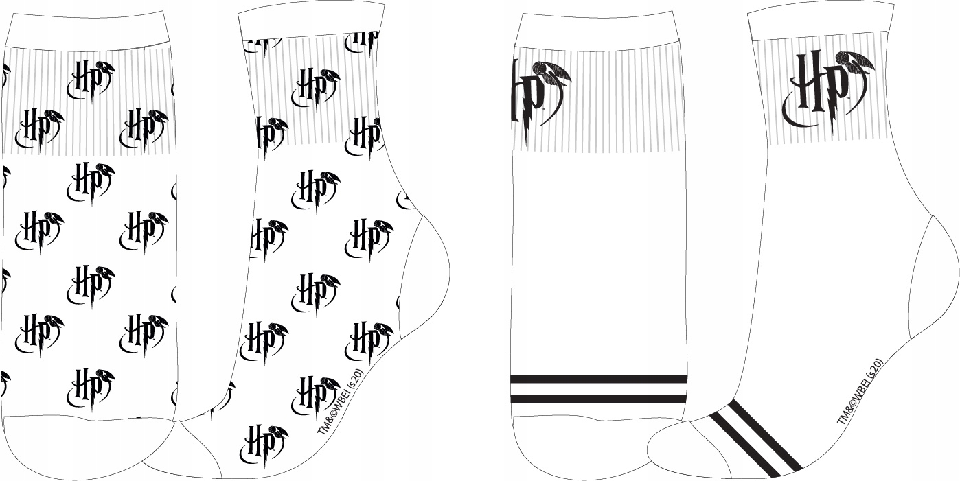 

2pak skarpetki Harry Potter 31-34