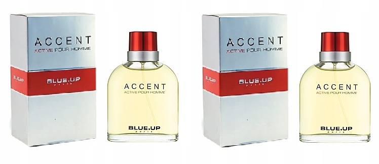 Blue Up Accent Active 2x100ml toaletní voda