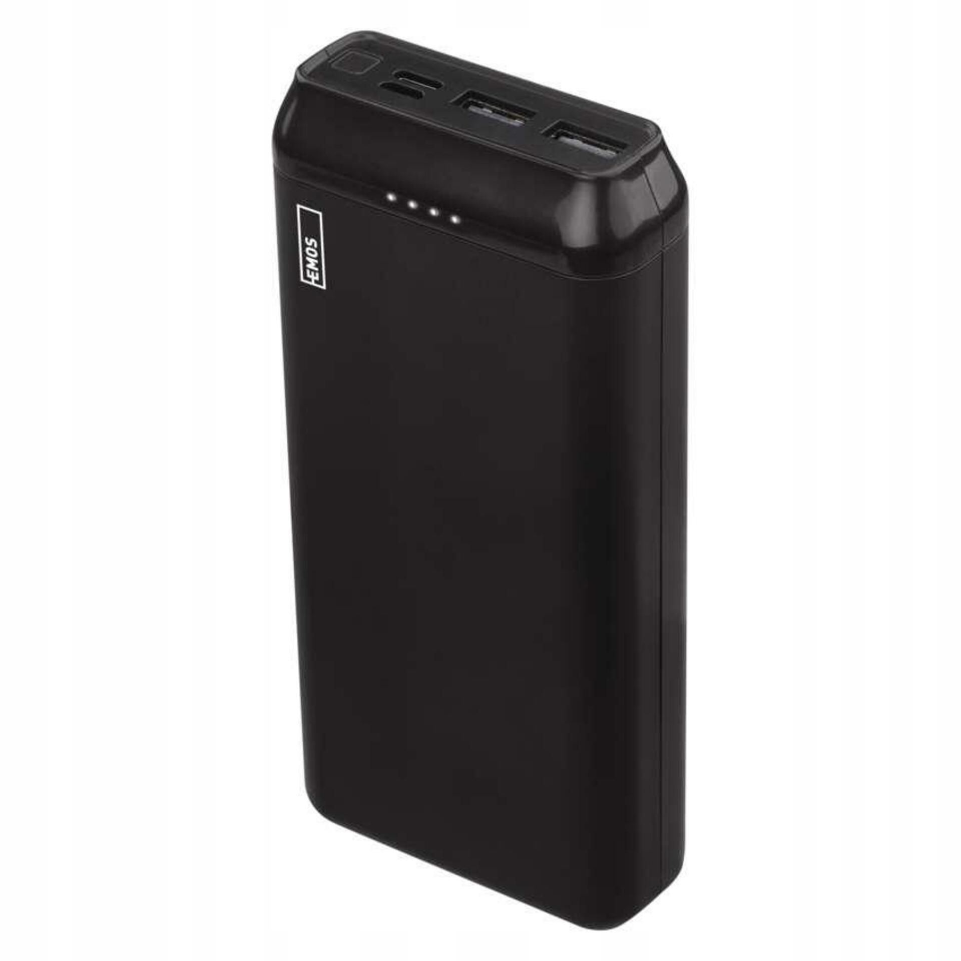 Emos Powerbanka Emos Alpha2 20, 20000 mAh, 10 W, černá B0527B