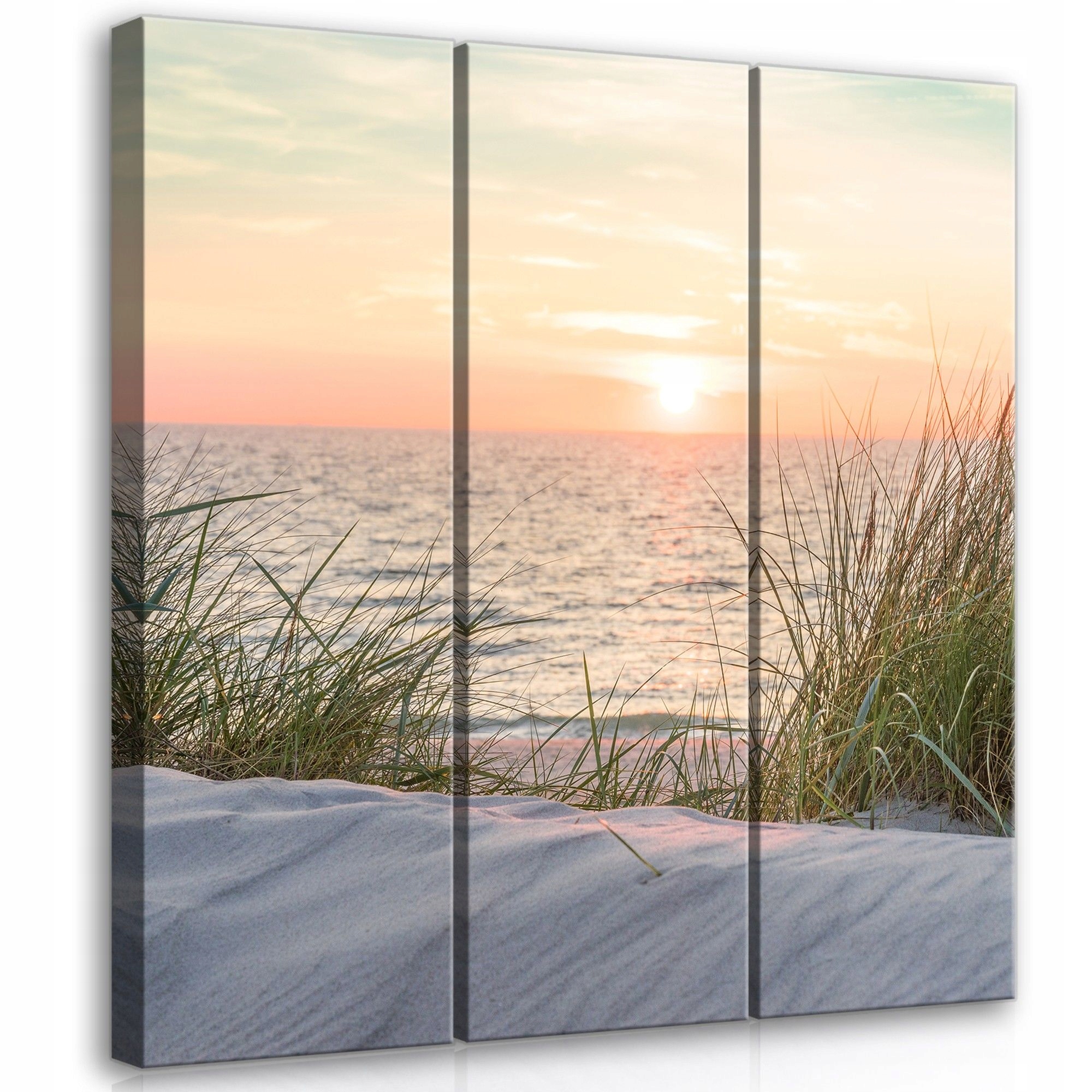 Obraz 90x100 Pláž moře oceán západ slunce písek příroda klid relaxace