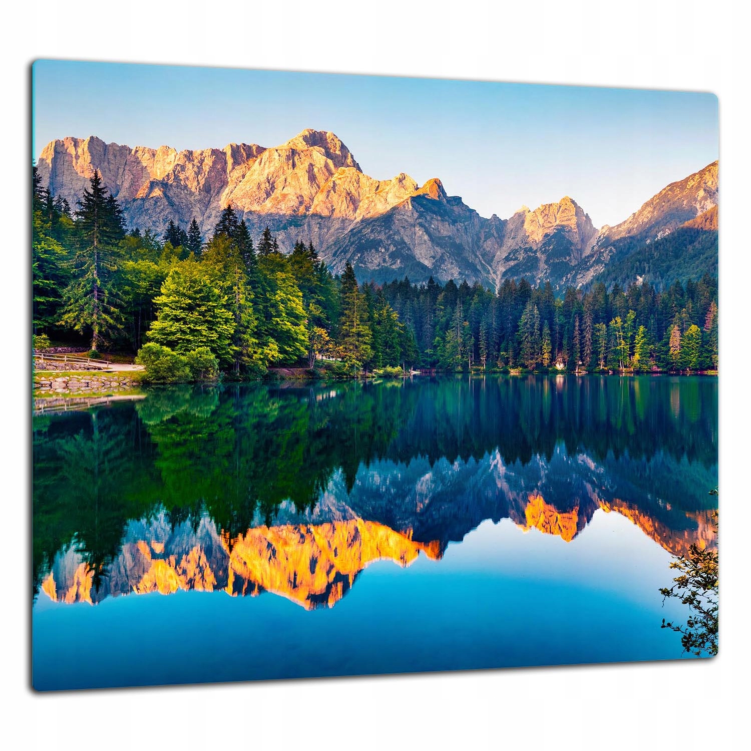 Ochranná Skleněná Deska Panel Lepidlo 65x60 Krajina Tvrzené sklo 7v1