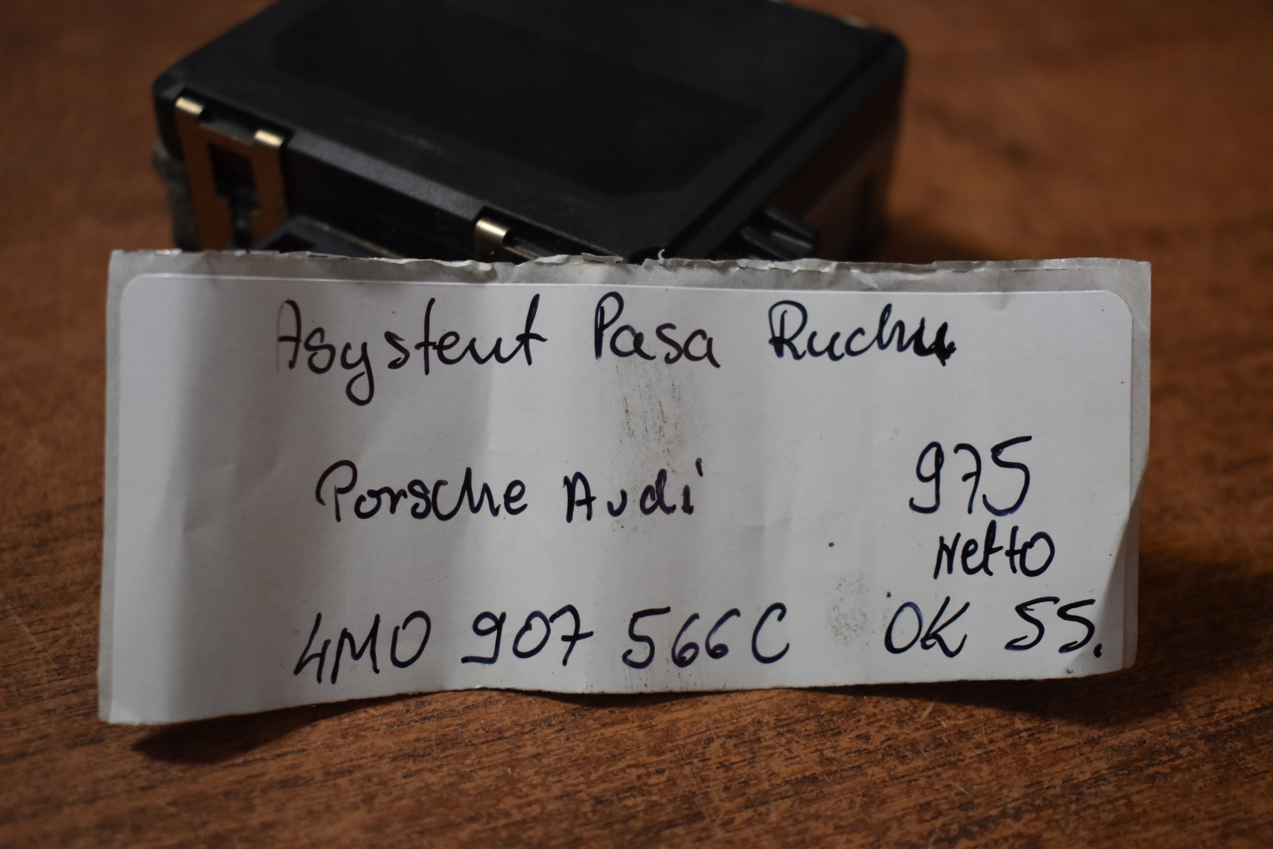 IDEALNY ASYSTENT stěny RUCHU AUDI PORSCHE 1