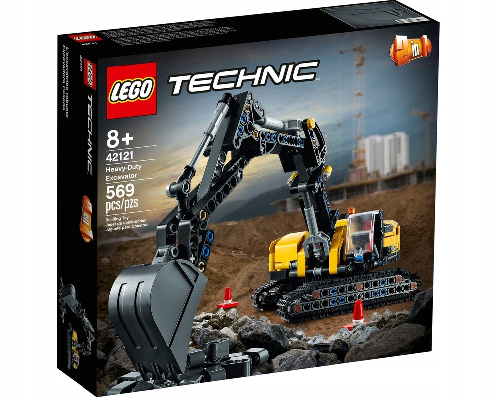 Lego Technic 42121 Wytrzymała koparka Nowy P306