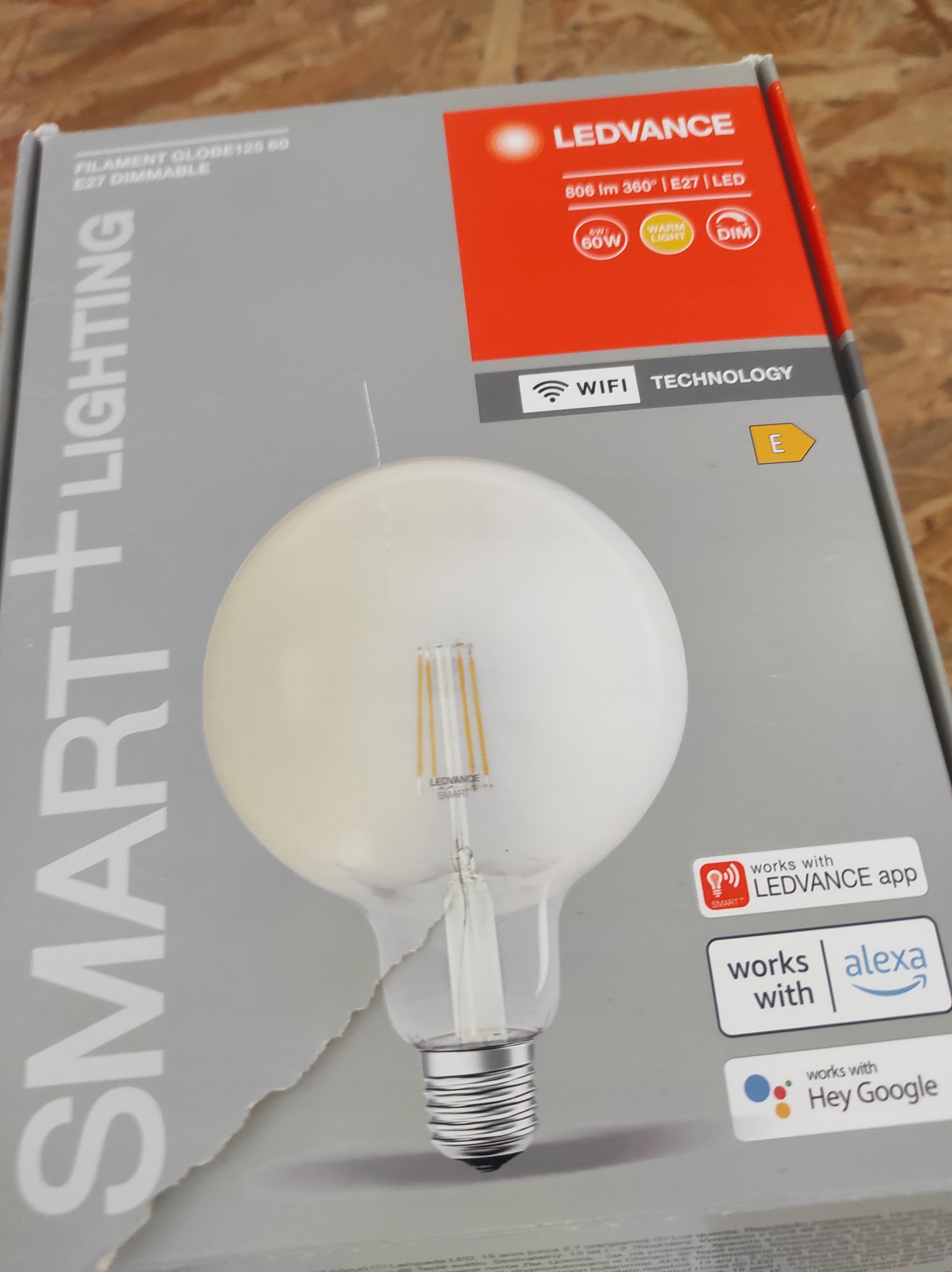 Żarówka LEDVANCE LED E27 5,5 Wat 806 Lumenów 2400 K Marka Ledvance