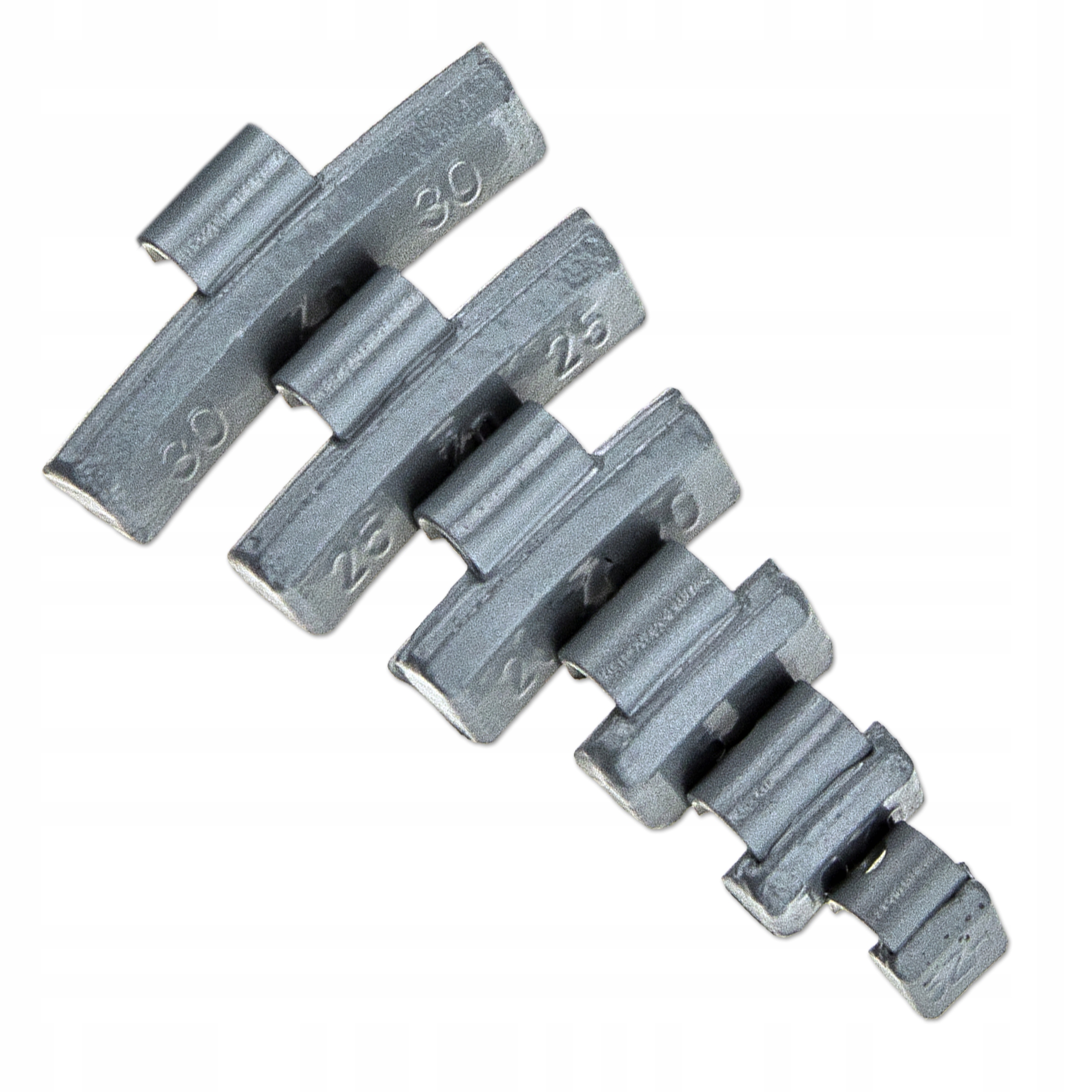 CIĘŻARKI NABIJANE CYNK DO KÓŁ FELG ALUMINIOWYCH 5-30G 150SZT. STIX