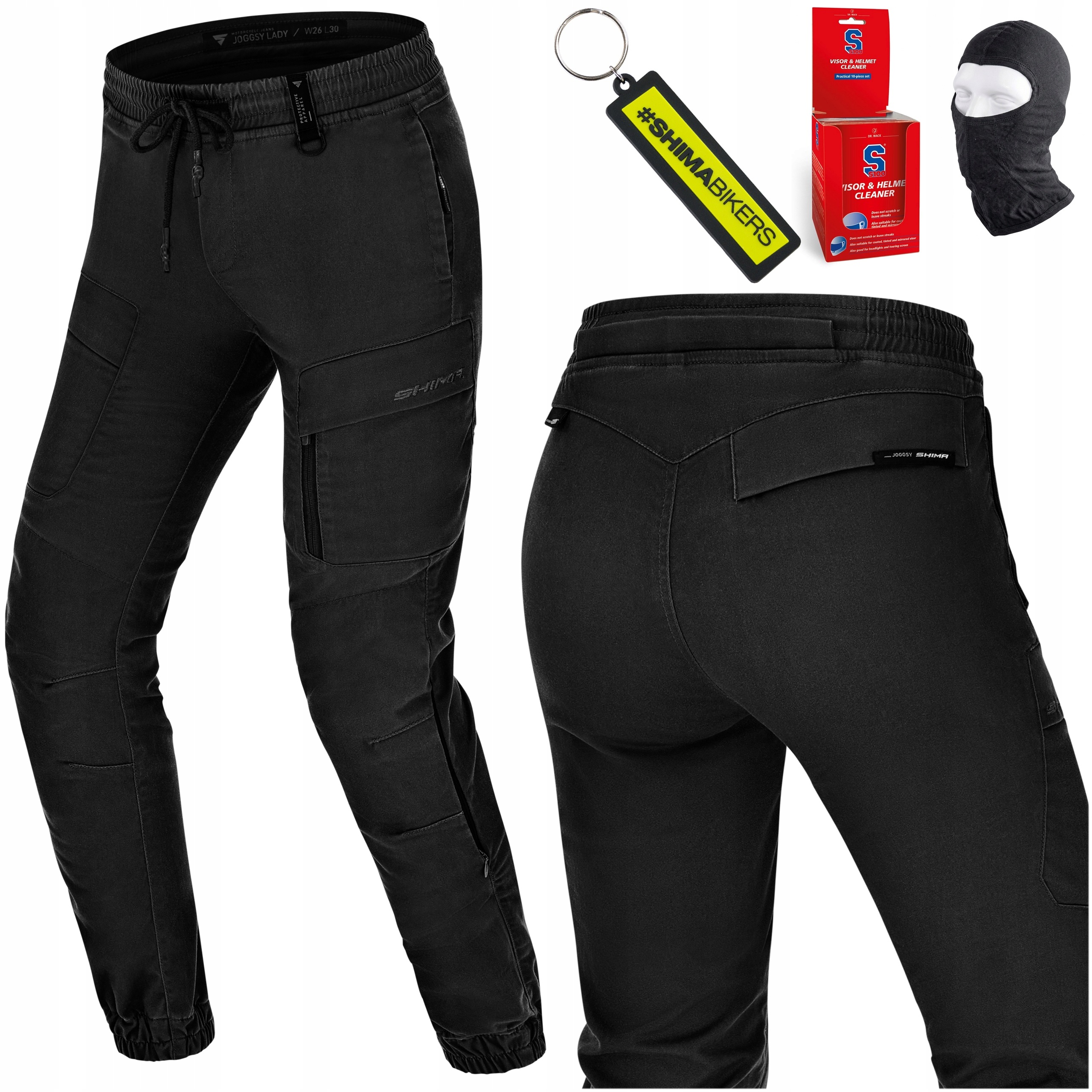 Dámske motocyklové nohavice Shima Joggs joggsy G-flexx EK12 Darčeky
