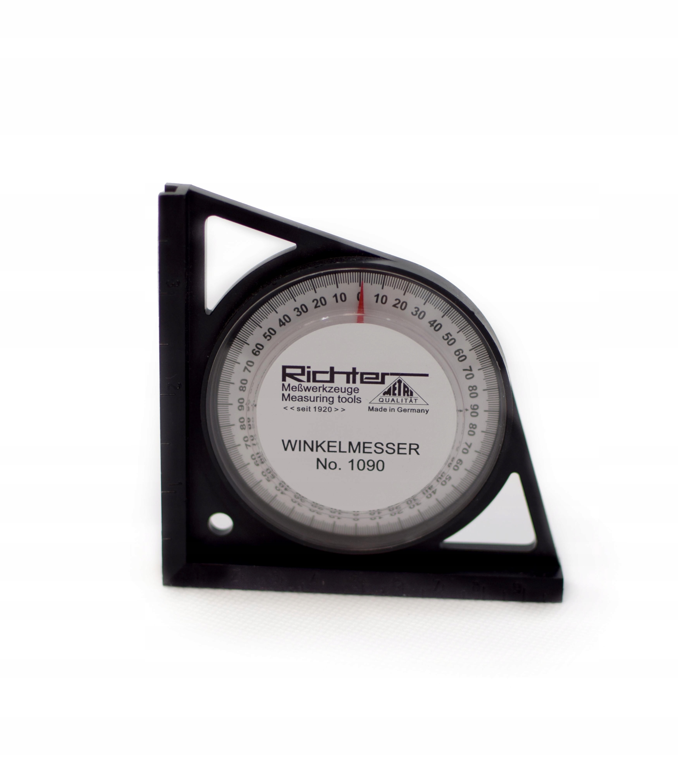 

Kątomierz zegarowy budowlany Richter 1090