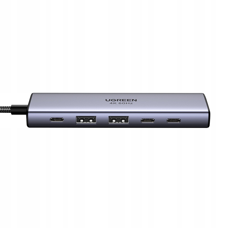 Hub Usb-c Ugreen CM511 4K 60HZ Z Portami 3.2 I Power Delivery 100W