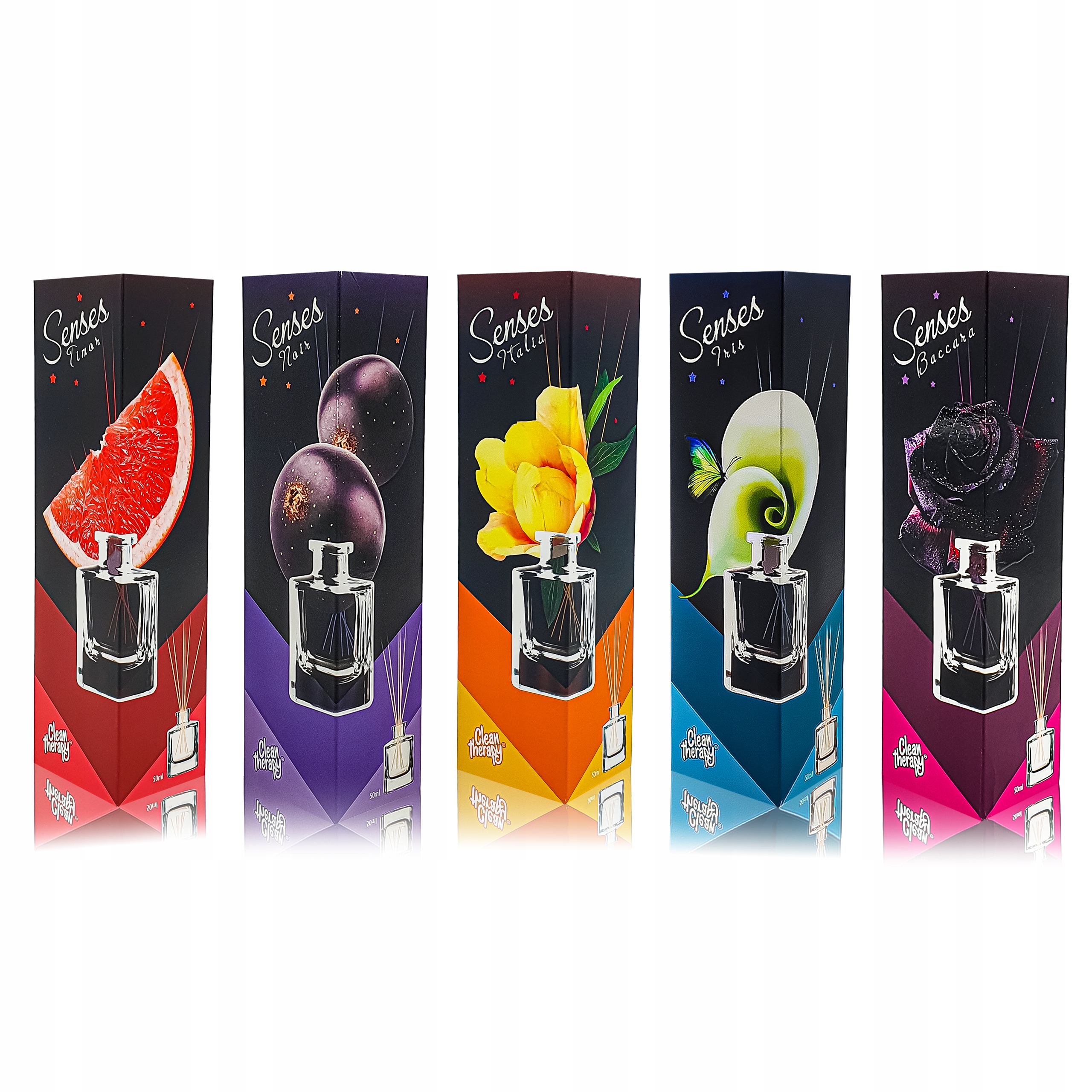 Patyczki Zapachowe Olejki Eteryczne Timor do Domu Zapach cytrusowy