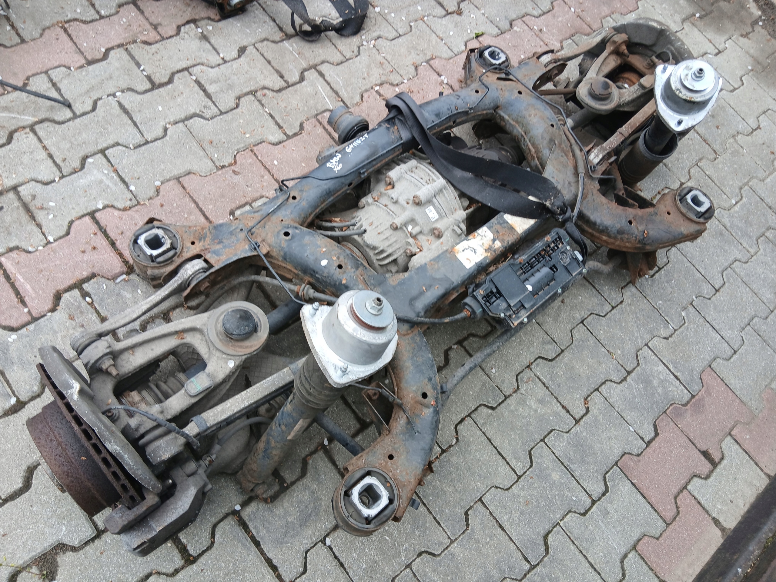 BMW X6 E71 E72 semi-axis NAPEDOWA rear part rear left right P756455804
