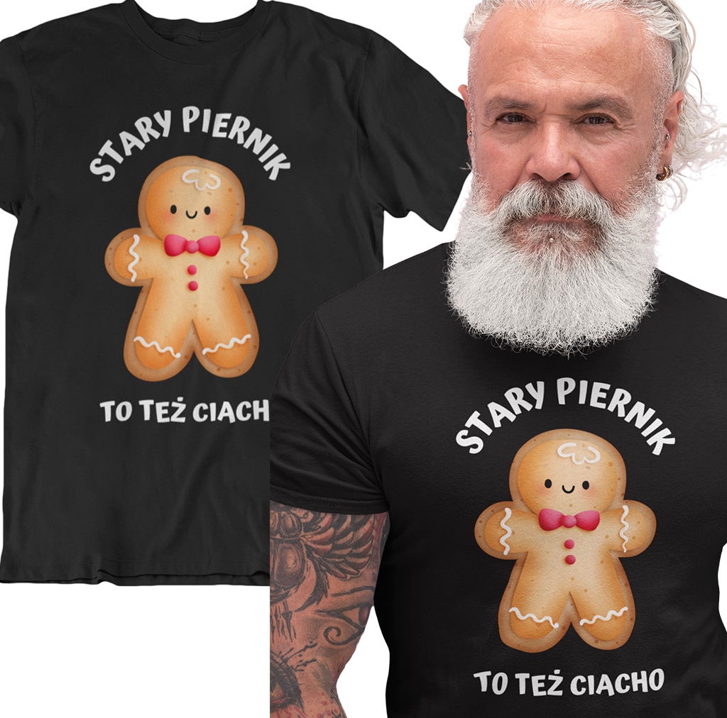 

Koszulka Stary Piernik Ciacho Pod Choinkę Mikołaj