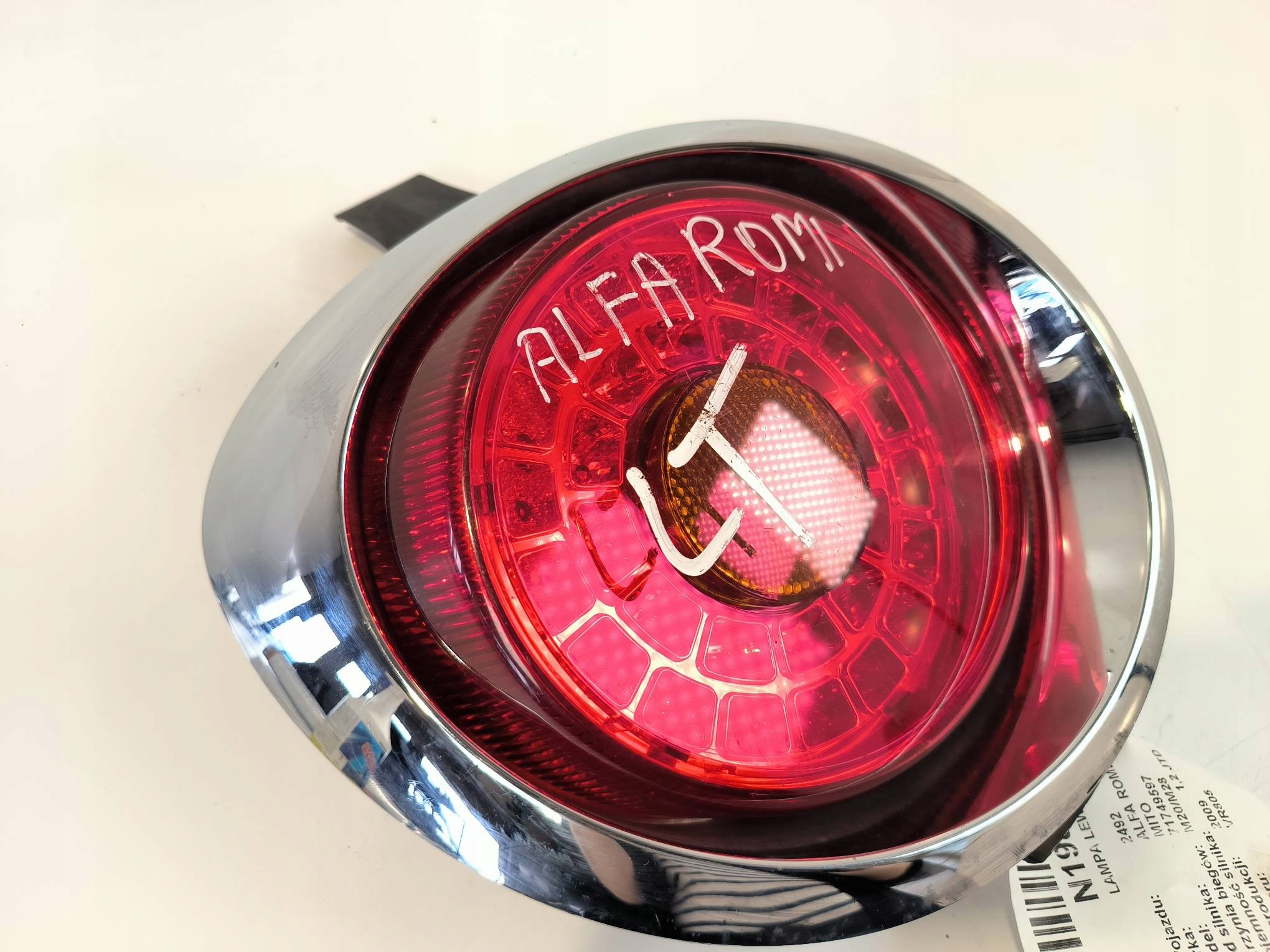 Licht links heck ALFA ROMEO MITO