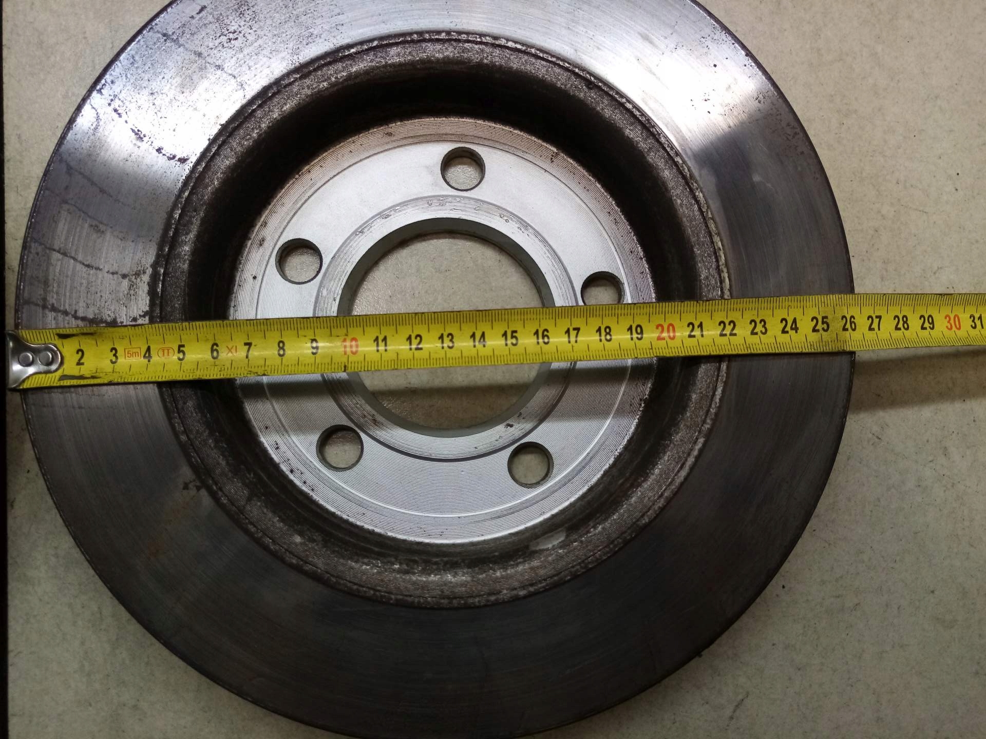 disc brake rear part MAZDA 3 1.6 TDCI