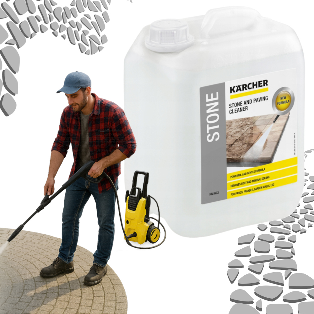 Płyn Karcher Czyszczenie Kostki Kamienia Elewacji 5L Bio Bez Fosforanu Eko