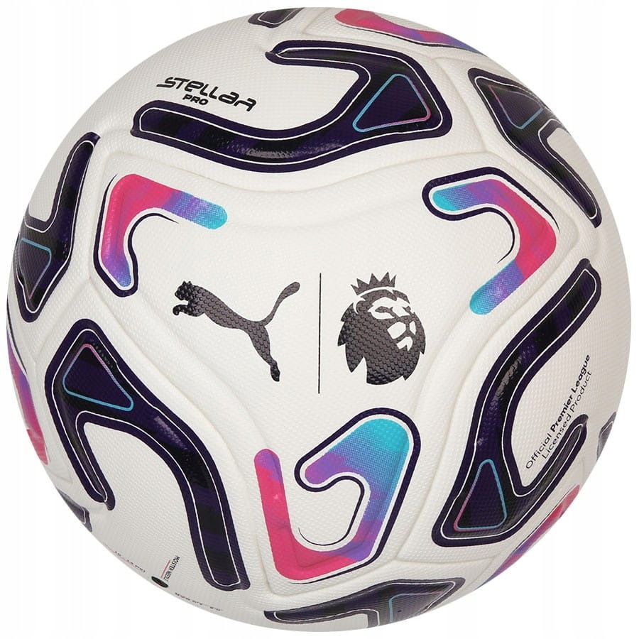 Piłka Puma Stellar Pro Premier League 085107-01 Biały, 5 Biały, 5