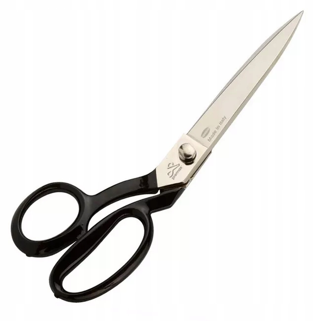 Profesionální krejčovské nůžky Premax poniklované, kované levoruké (25 cm)