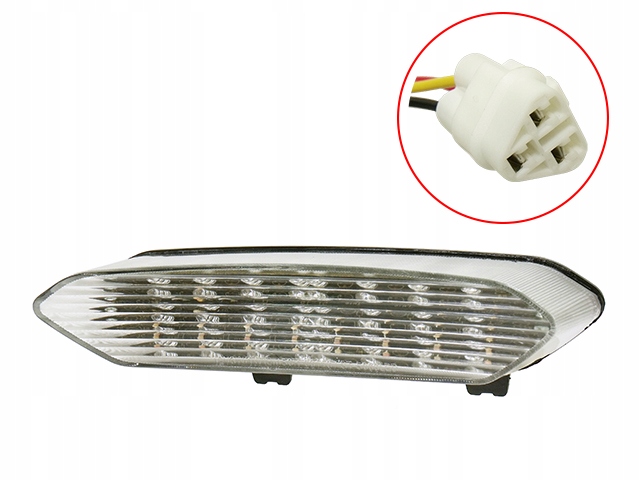 Bronco Zadná Lampa Yamaha YFZ450/YFM700 Raptor (06-08) (led Biela)