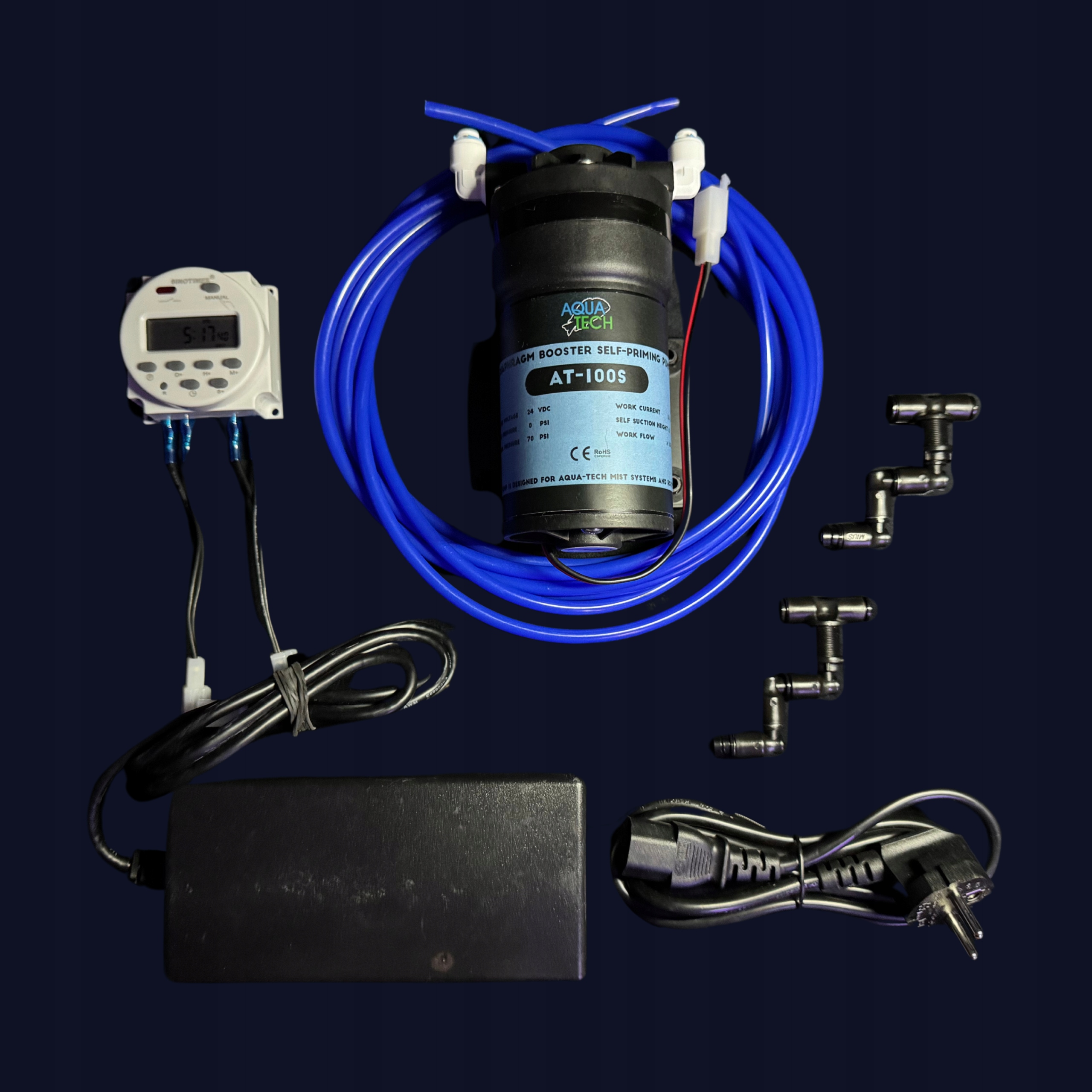 Levně Systém kropení do terária – Aqua-Tech Mist system AT-100S