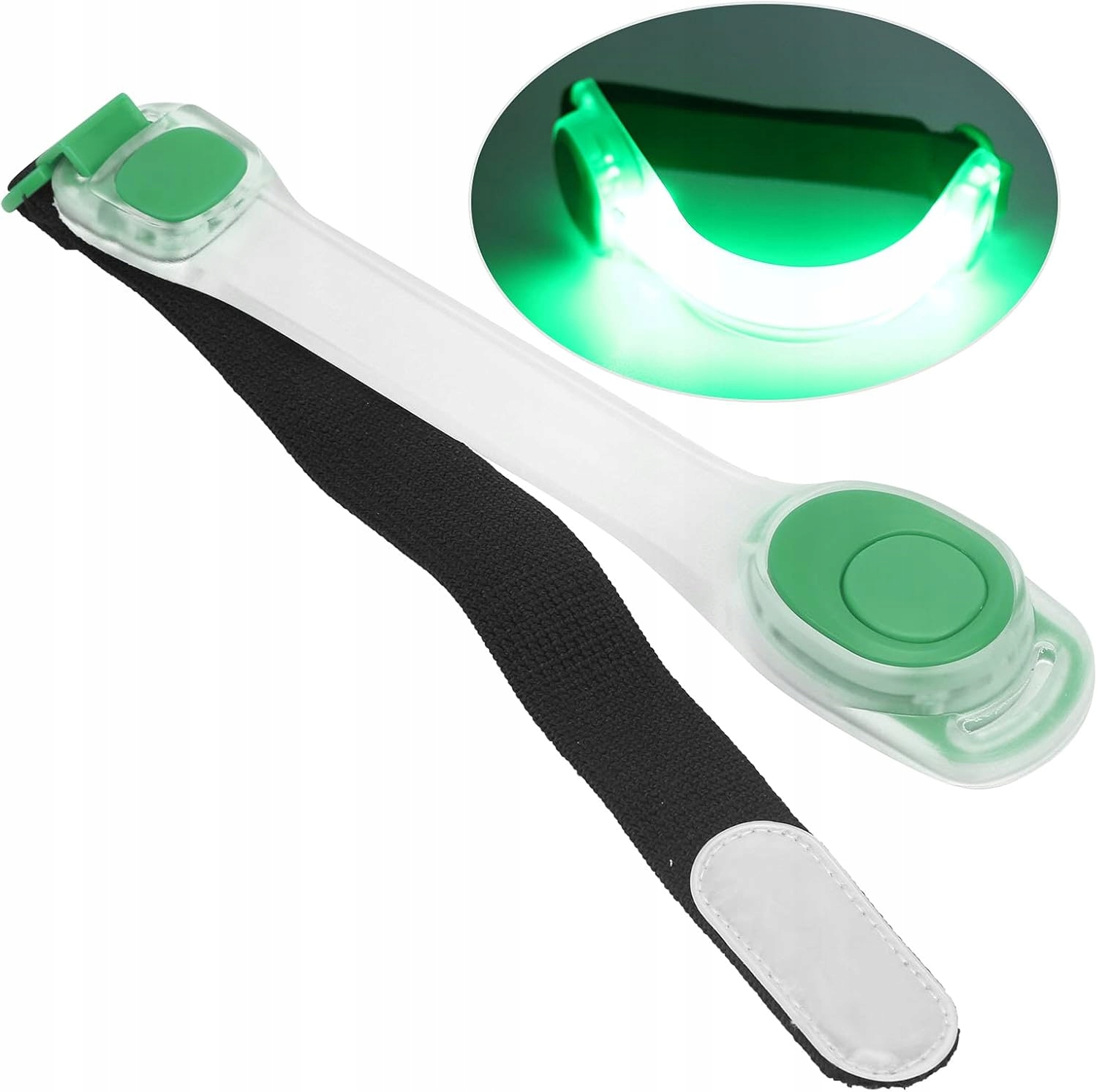 Opaska Led na ramię Opaska na nadgarstek Opaska do biegania z regulacją Led