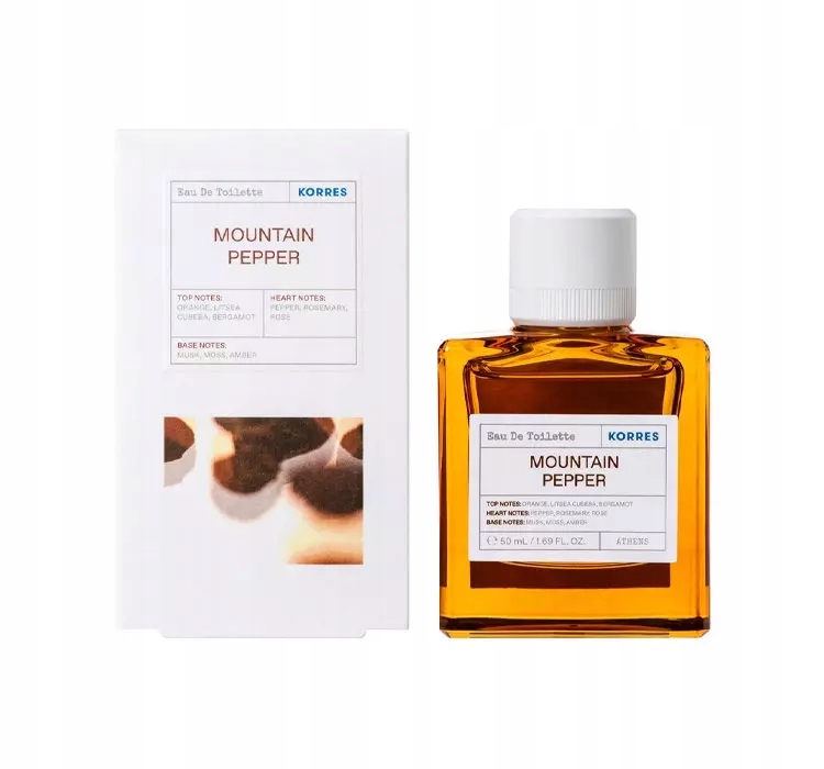 Korres Mountain Pepper Edt Toaletní voda pro muže 50 ml