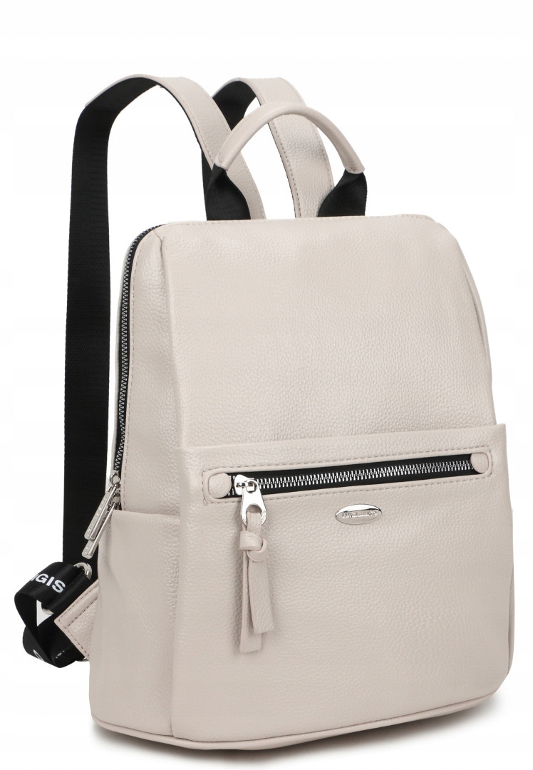 

Miejski Plecak Luigisanto Skóra Eko Jasno Szary