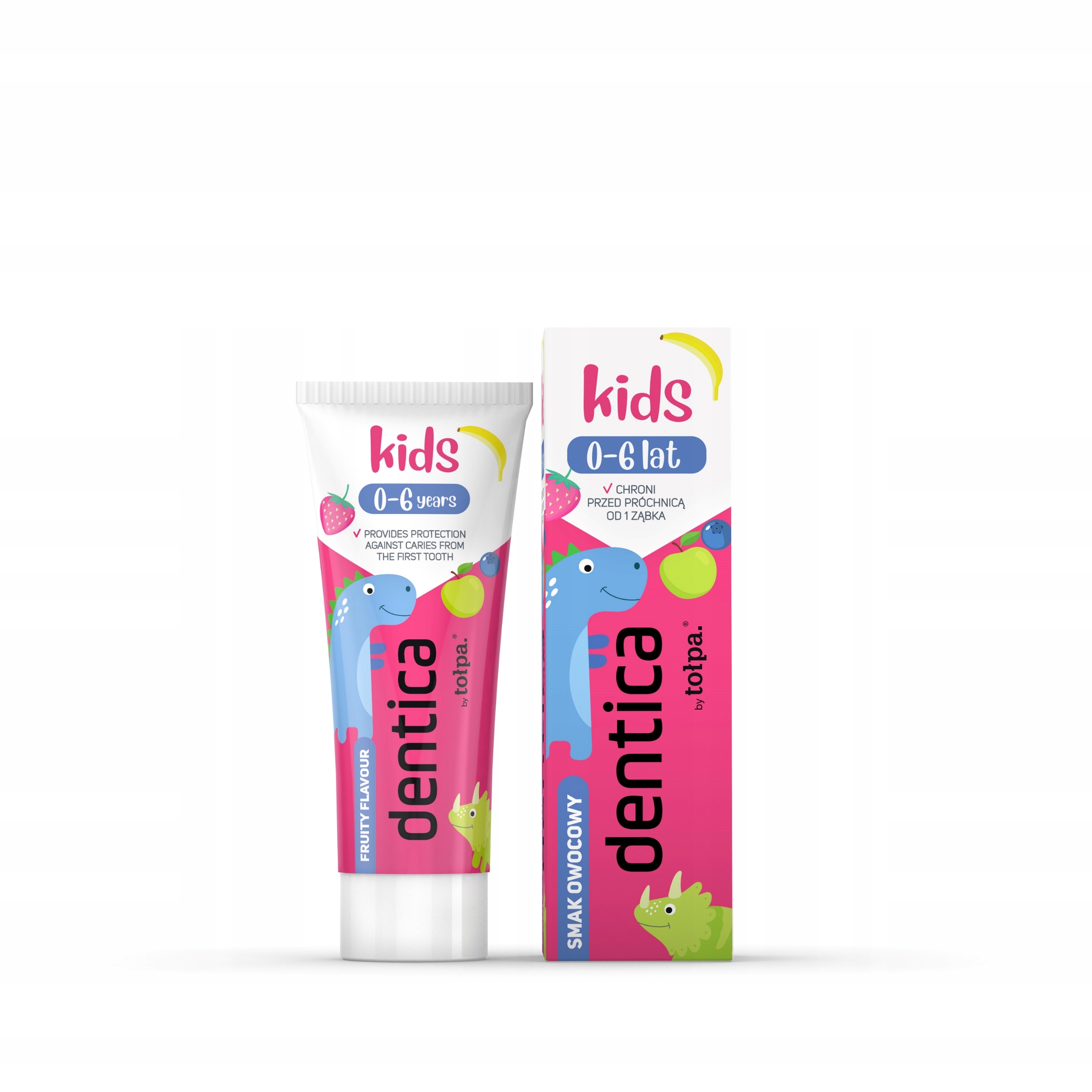 

Tołpa Dentica pasta do zębów Kids 0-6 owocowa