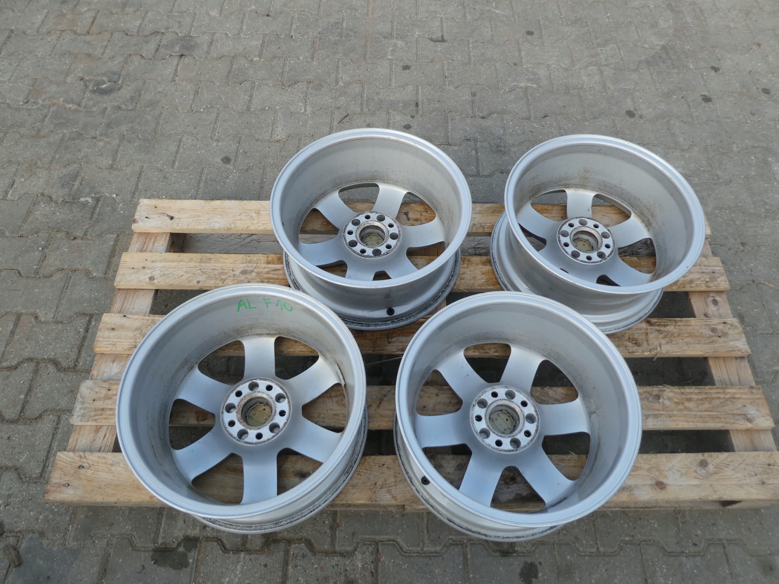 4X ALU discs original AUDI A5 8T0601025B
