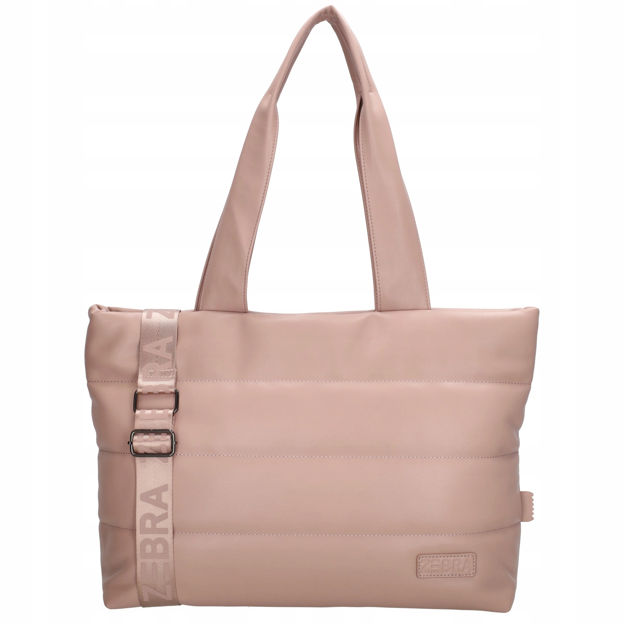 Shopper kabelka Evie starorůžová, 18,5 L