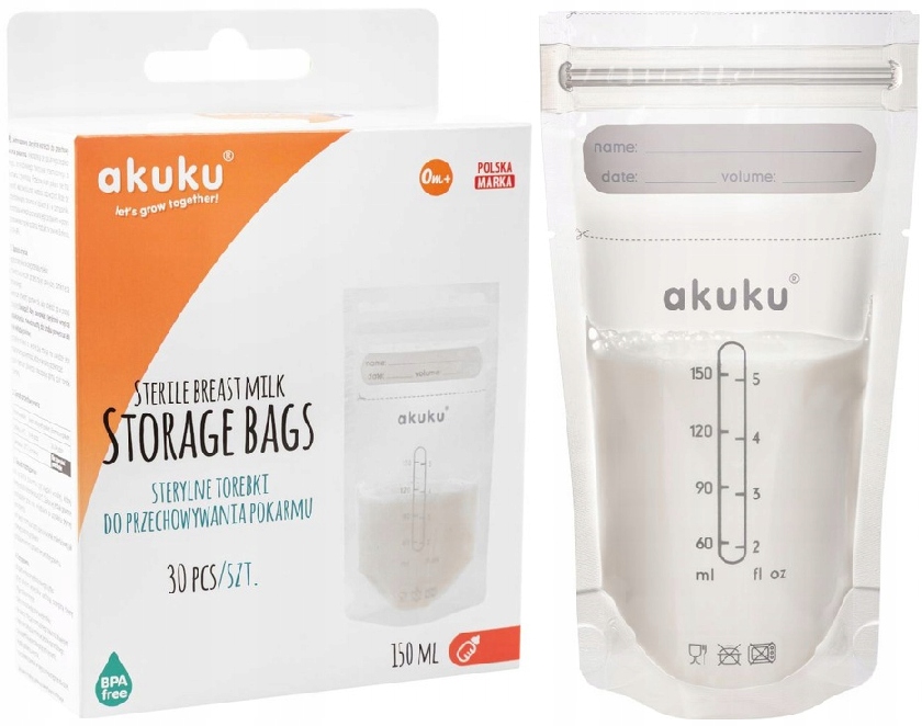 

Akuku Woreczki Torebki Przechowywania Pokarmu x30