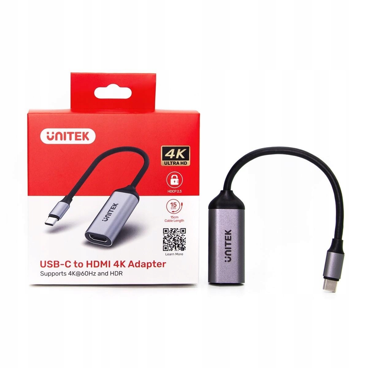Adapter Usb-c Hdmi 2.0 4K 60Hz M/f V1420A