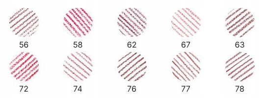 Konturówka do ust SOFT PRECISION 72 INGLOT Kolor czerwony