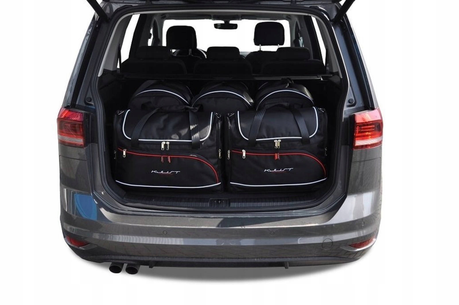 J&j Automotive Sada 5ks cestovných tašiek Aero pre Vw Touran 2015-