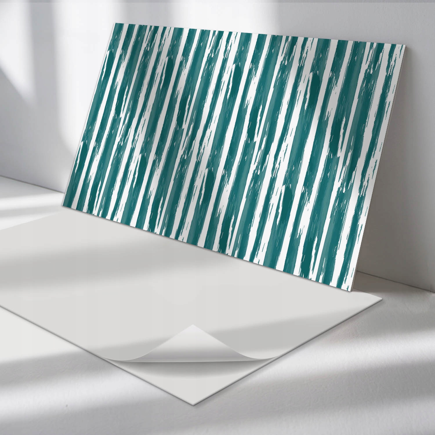 Balíček nástěnných vinylových panelů s jemným vzorem, 6 ks, 60 x 30 cm