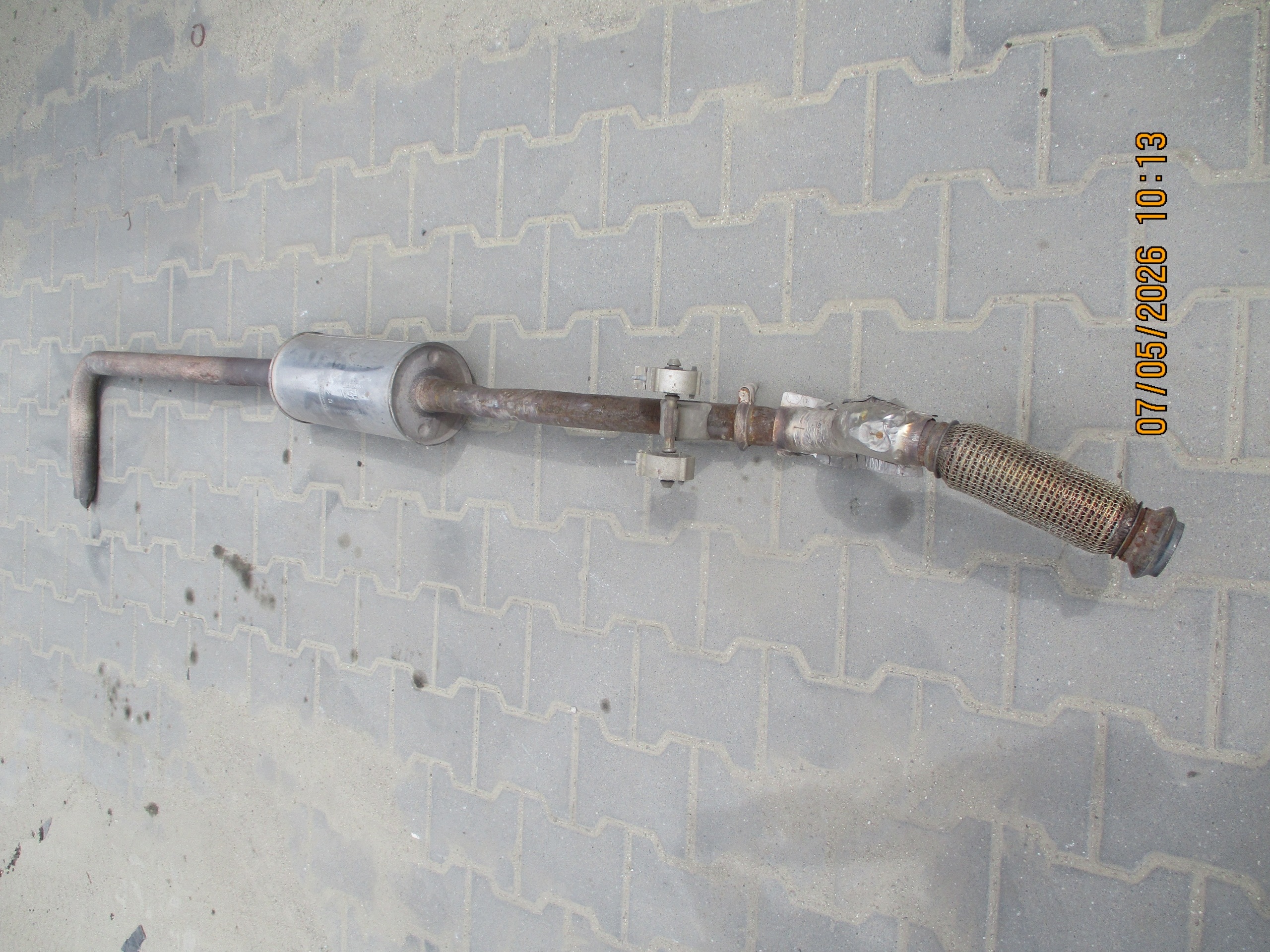 muffler, exhaust OPEL GRNANDLAND 1,2THP