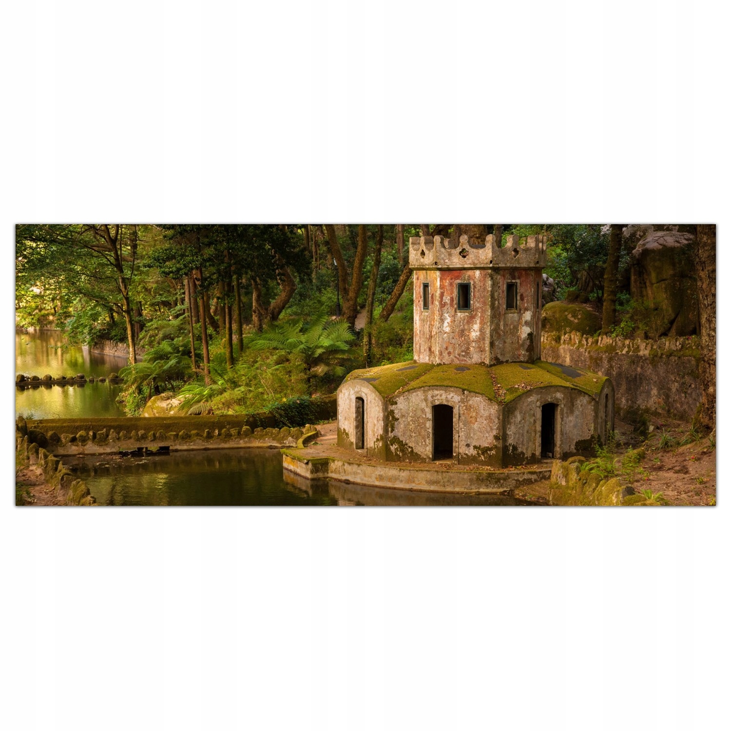 

Hartowany Obraz Szklany Kaczki Pałac Dom 125x50