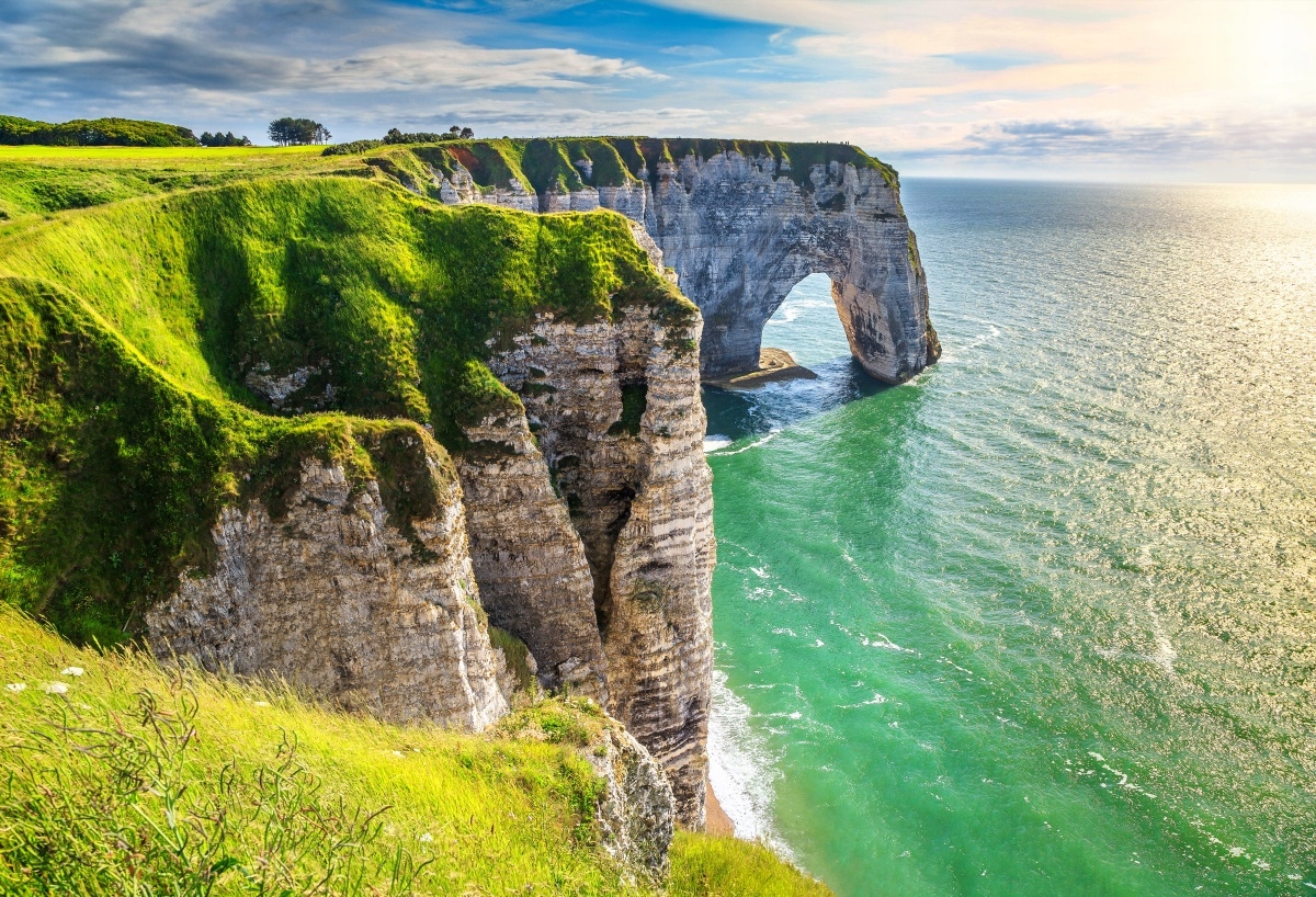 

Fototapeta Flizelinowa Klify Normandia - 104x70