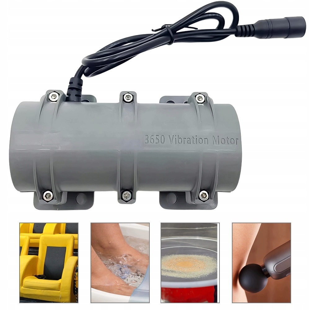 Vibrační Motor 10W DC12/24V AC100-240V Kov Odolný Nylon