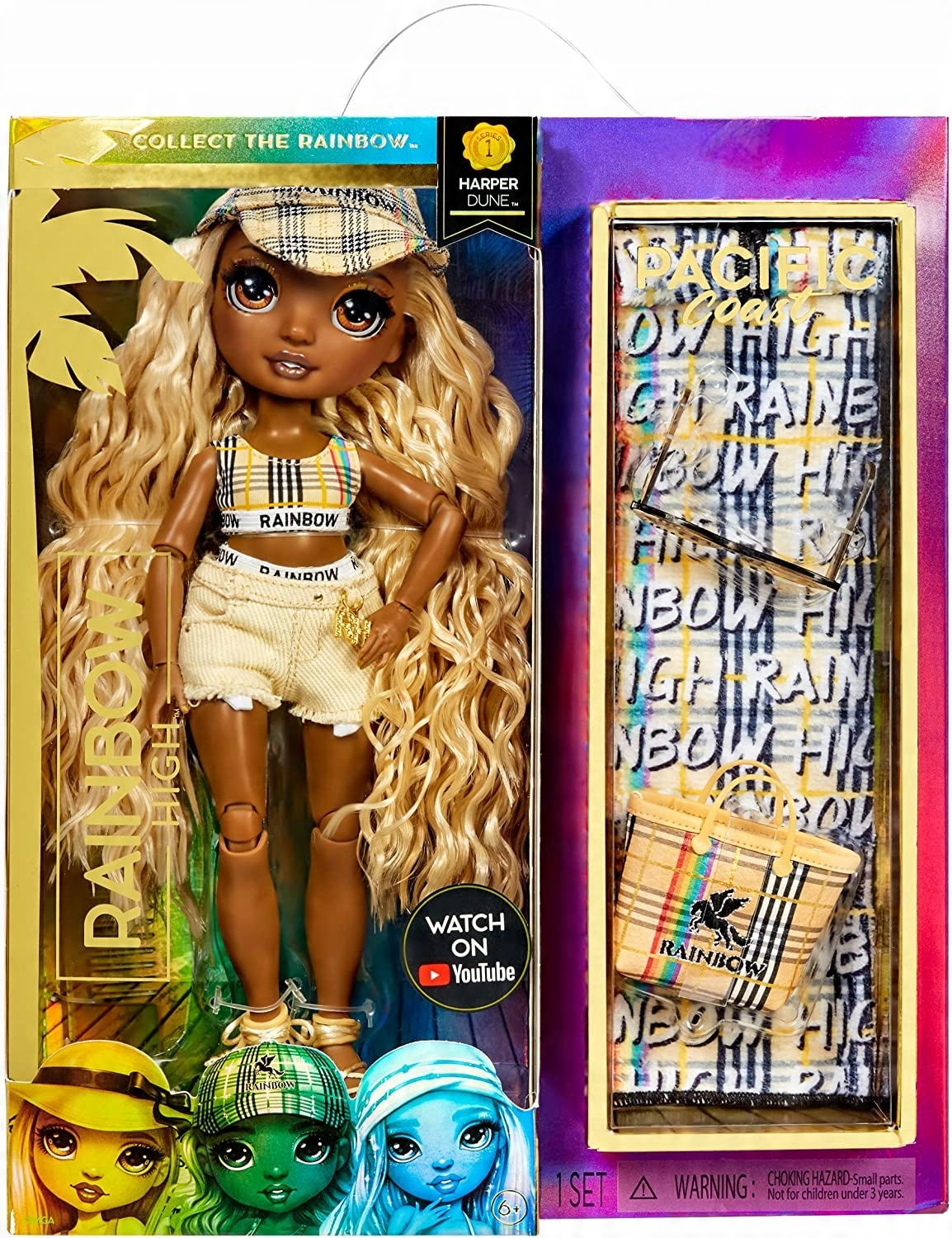 

Rainbow High Modna lalka Harper Dune 578376