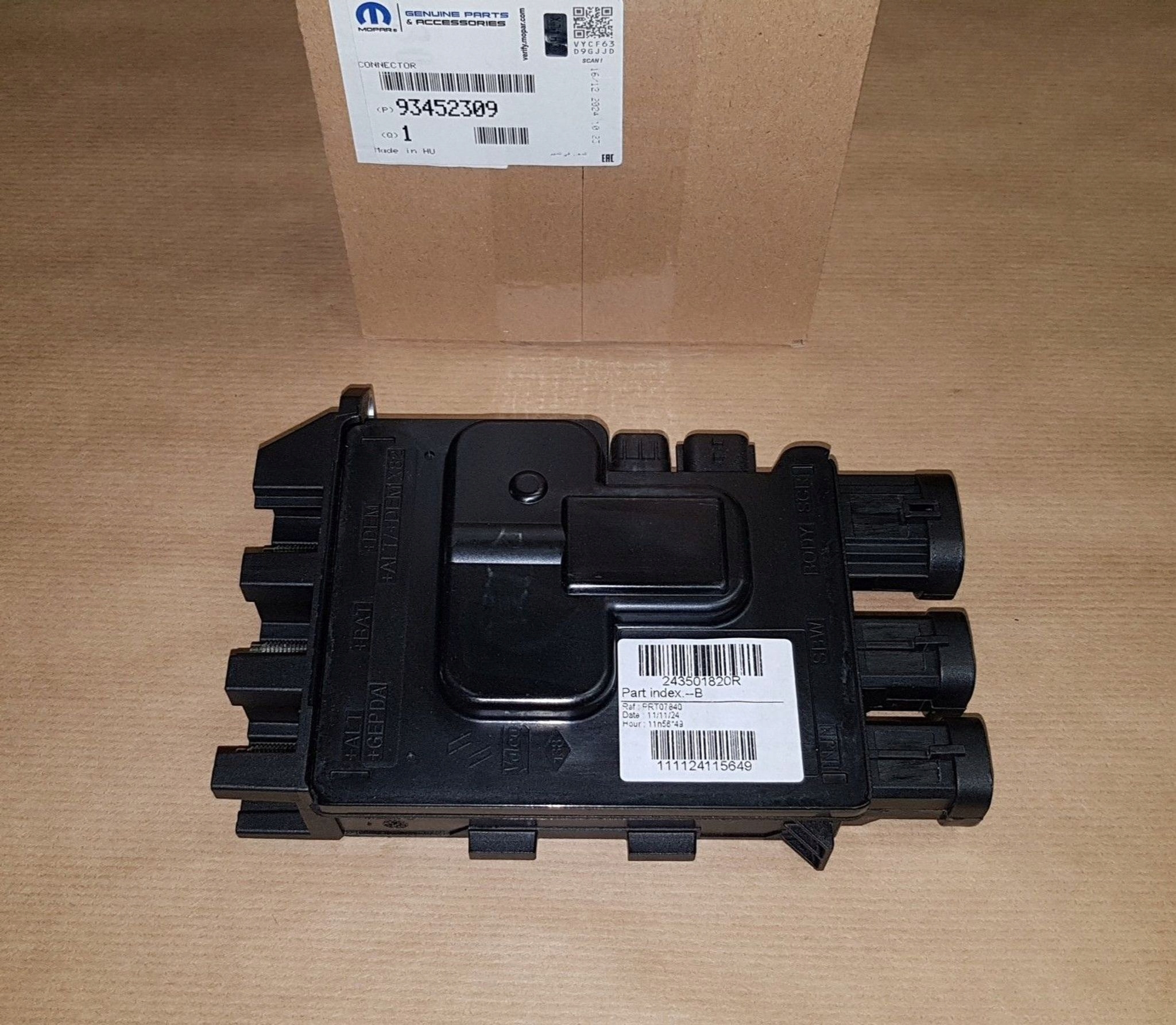 Modul Akumulátoru R Master III 1.6DCI 93452309